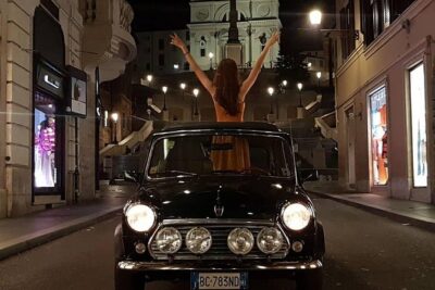 NIGHT TOUR THINK BIG, GO MINI! Rome in Mini Cooper Classic Cabrio - What you really get for the $223 price