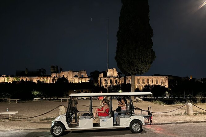 Nocturnal Rome Golf Cart Tour - Trevi Fountain in the evening: quick, iconic, and worth it