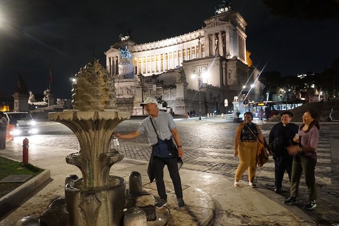Nocturnal Rome Golf Cart Tour - Capitoline Hill and Piazza Venezia: Rome’s power-and-politics zone