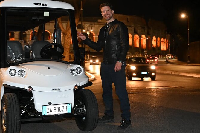 Nocturnal Rome Golf Cart Tour - Pantheon at night: one of the best “first lights” in Rome