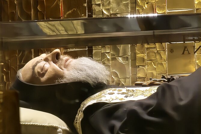 Padre Pio and St. Michael the Archangel Private Tour from Rome - San Michele Arcangelo at Monte Sant’Angelo: grotto, bronze doors, and the 13th-century staircase