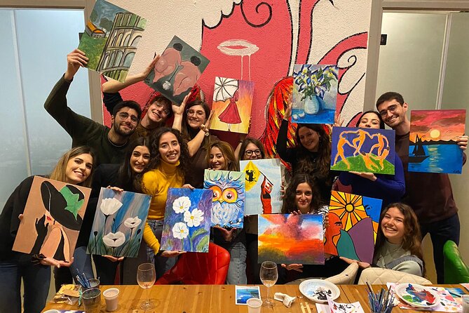 Paint & Wine Experience in Piazza Navona - Practical details that help your night go smoothly