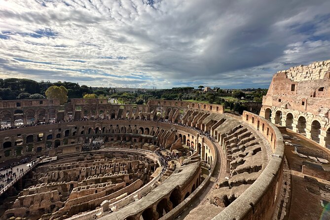 Panoramic Glass Elevator to Colosseum Top Tier Semi-Private Tour - Entering the Colosseum with priority and a six-person limit