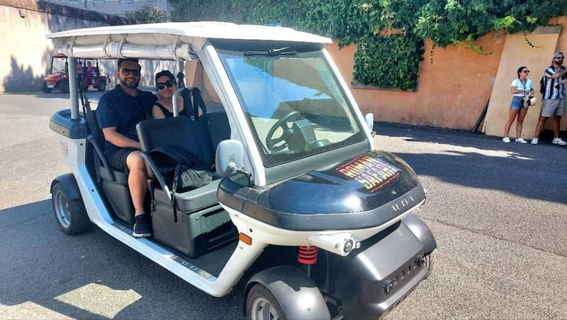 Panoramic Golf Cart Tour of Rome with a Private Guide - Hidden corners and restricted-traffic zones you normally miss