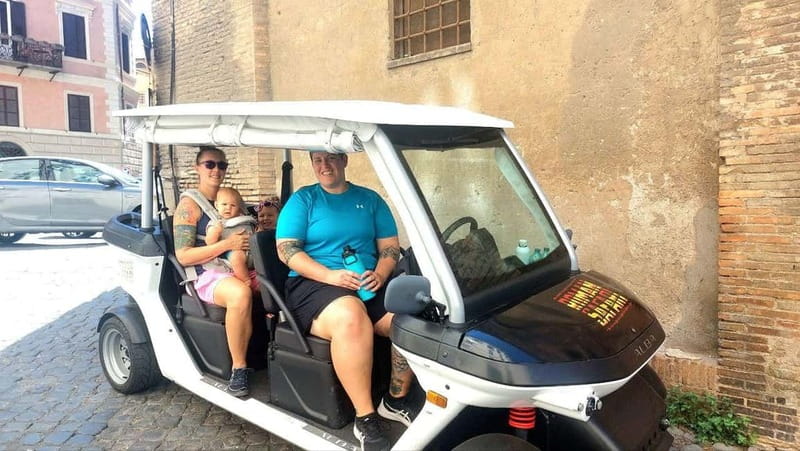 Panoramic Golf Cart Tour of Rome with a Private Guide - The tasting stop, gelato/coffee breaks, and how breaks are handled