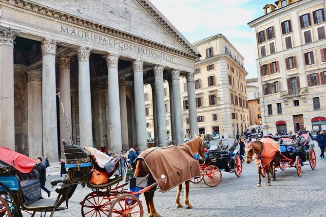 Pantheon Elite Guided Tour - Rome's Iconic Ancient Temple - Stop 2 exterior focus: columns, dome geometry, and the oculus legend