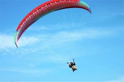 Paragliding flight over the Gardens of Ninfa - Flying over Giardino di Ninfa: what the 15–20 minutes feels like