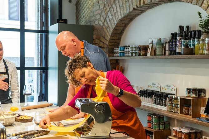 Pasta and Tiramisu Making Class with Fine Italian Wine in Rome - Wine pairing: Italian wine chosen to match your food