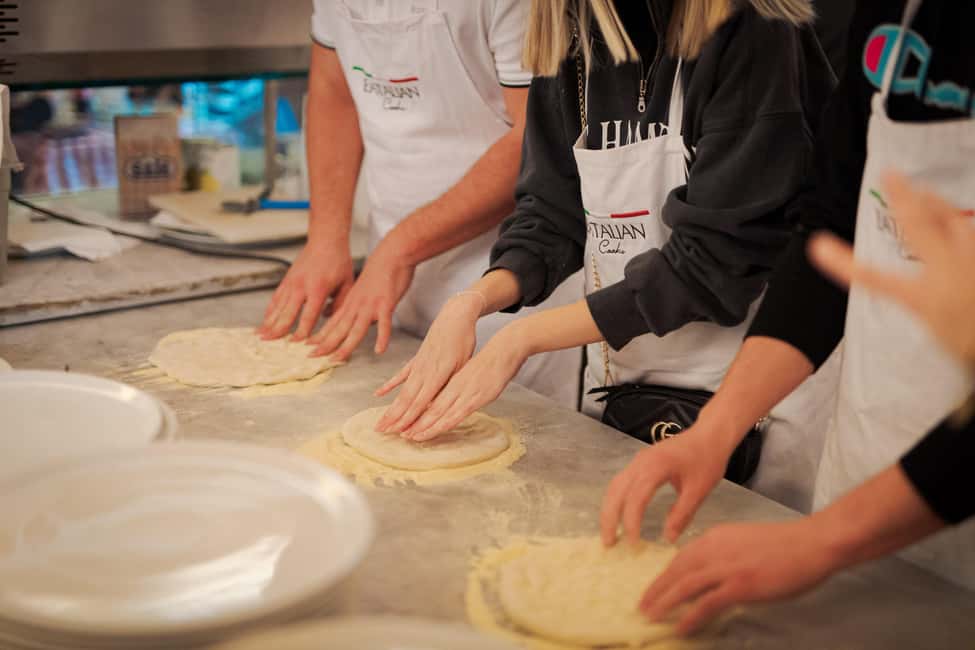 Pizza Cooking Class in Rome - Piazza Navona - Pizza Toppings, Then the Meal Comes Together