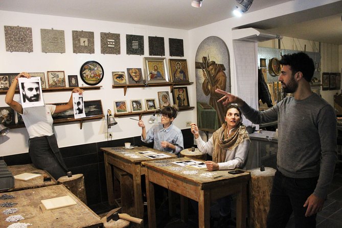 Portrait Mosaic Making - What you make and how it turns into a keepable souvenir
