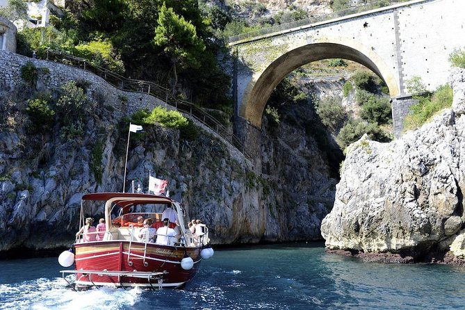 Positano & Amalfi Small Group Boat Tour from Rome with Fast Train - Piano di Sorrento start and the Marina Grande views you can’t get from land