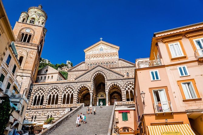 Positano & Amalfi Small Group Boat Tour from Rome with Fast Train - On-board snacks, drinks, and the limoncello moment after the swimming