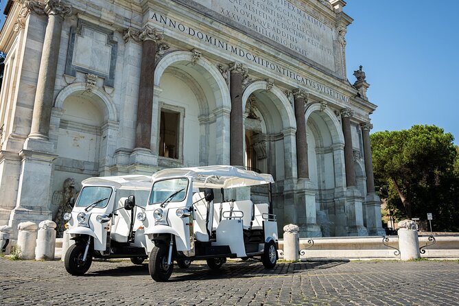 Private 2 Hour VIP Tuk Tuk Tour with Hotel Pickup and Prosecco - Circus Maximus, Trastevere, and the Road That Tells a Story
