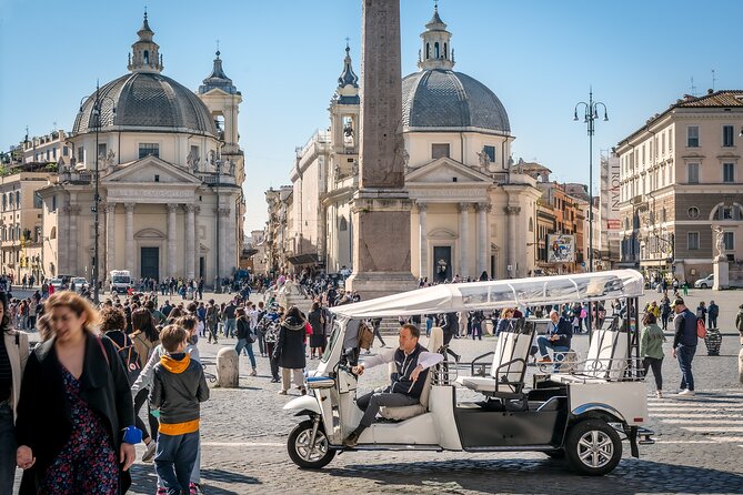 Private: 3 hours ETuk Tour in Rome - Price and value: what $119.77 buys you in 3 hours