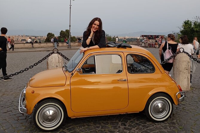 Private: 3 hours panoramic tour of Rome aboard a vintage Fiat 500 - Key things to know before you ride