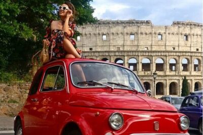 Private: 3 hours panoramic tour of Rome aboard a vintage Fiat 500 - Meeting at Via di S. Giovanni in Laterano (and how the ride starts)