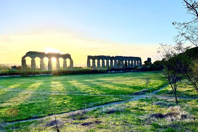 Private E-bike tour of Appian way, Aqueduct & catacombs with food - Villa dei Quintili and Santa Maria Nova: Mosaics and Views