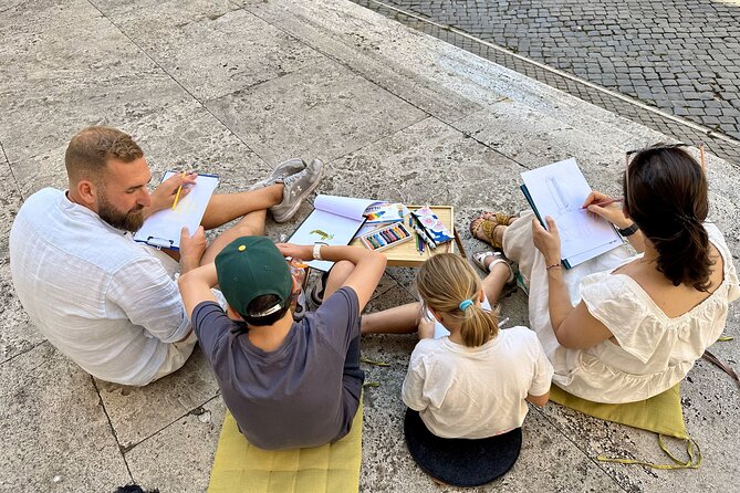 Private Family Scavenger Hunt & Art Lab Tour – Rome Landmarks - The On-the-Spot Art Lab: Take-Home Art That Feels Like Your Own