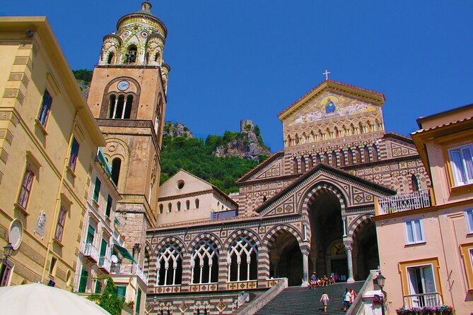 Private Full Day Tour to Amalfi Coast from Rome - Amalfi town: 13th-century cathedral vibes and limoncello roots