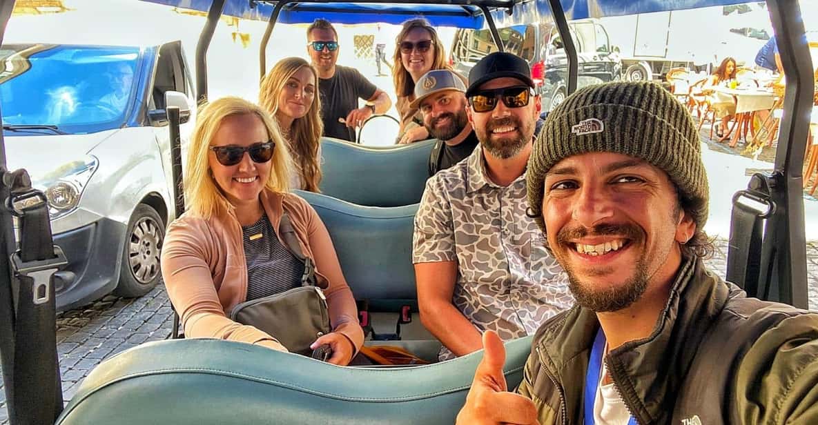 Private Golf Cart Tour with Roman and Gelato (more options) - Venice Square to Marcellus Theater: side sights that reward attention