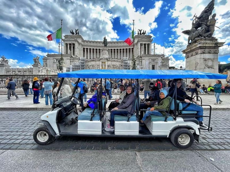 Private Golf Cart Tour with Roman and Gelato (more options) - Meeting at Piazza della Repubblica and getting around ZTL reality