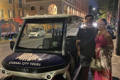 Private Golf Cart Twilight Tour Rome - St. Peter’s Square: the Vatican-front start that sets the mood