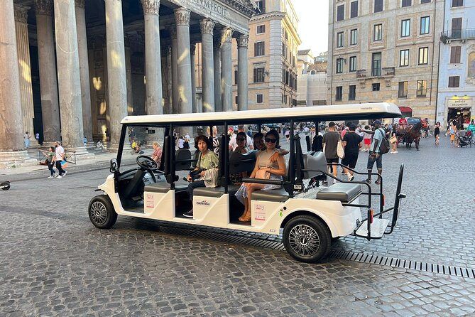 Private Guided Catacombs and Rome Highlights Tour in Golf Cart - Piazza Navona to the End: Why This Finish Feels Like Rome