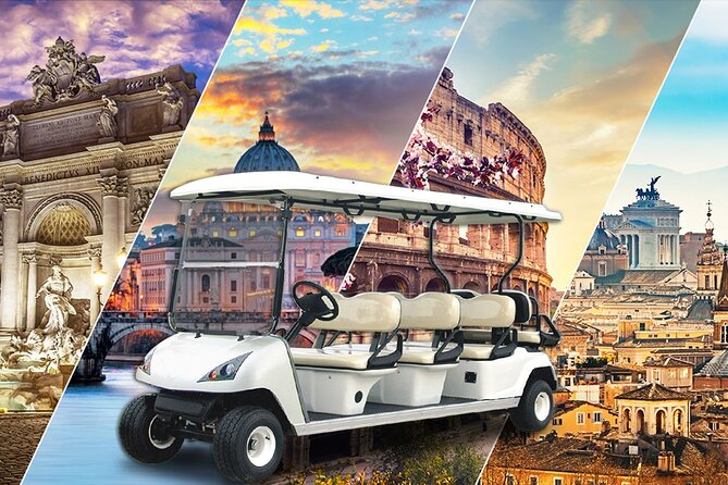 Private Piazza's, Fountains, Monuments & Basilicas Rome Golf Cart - What a Rome Golf Cart Tour Does Better Than a Bus