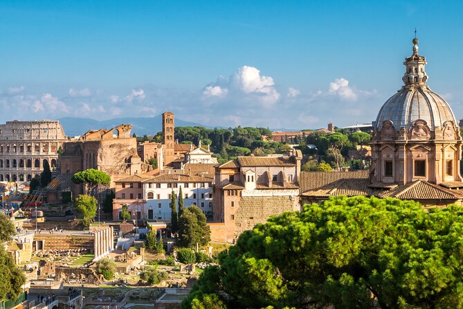 Private Piazza's, Fountains, Monuments & Basilicas Rome Golf Cart - Mouth of Truth, Aventine Orange Trees, and the Keyhole Moment