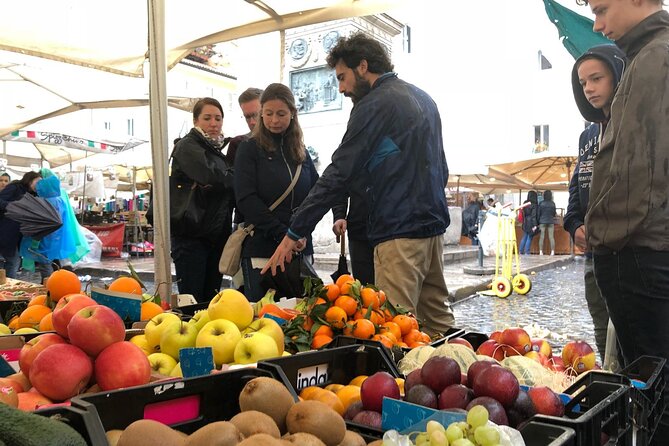 Private Roman Vegetarian Food Tour - Back to Campo de Fiori for Cheese’n’Pear energy