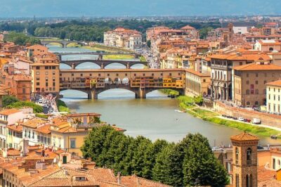 Private Rome to Florence and Tuscany Countryside Day tour - Florence from above at Piazzale Michelangelo