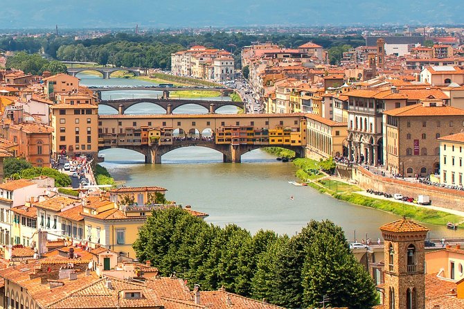 Private Rome to Florence and Tuscany Countryside Day tour - Florence from above at Piazzale Michelangelo