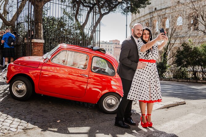 Private Rome Tour in Classic Red Fiat500 - A local guide makes the difference (and Ruben gets named)