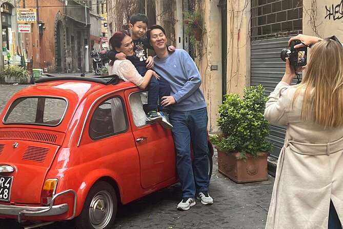 Private Rome Tour in Classic Red Fiat500 - Comfort details: what to expect from the car and the ride