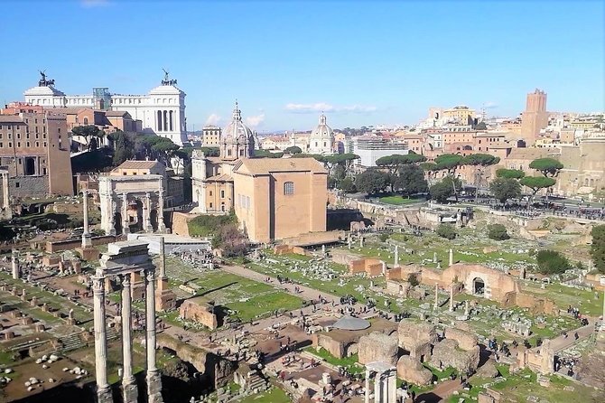 Private Rome WOW Tour in 1 Day: Luxury Car, Guide, Tkts & Lunch! - Roman Forum: quick context now, full access later
