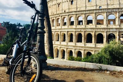 Private tour in Rome with an Electric bike and Local Food - Piazza del Colosseo: a strong start near Rome’s big opera