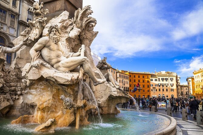 Private tour of Rome (7 / h) with English speaking guide and driver - Piazza Navona: a more relaxed Rome break