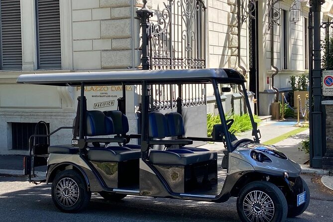 Private tour of Rome - Golf cart - Colosseum: explained and then a photo stop close to the action