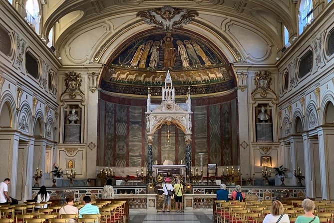 Private Tour - Trastevere and Villa Farnesina - Santa Cecilia in Trastevere: mosaics, choir fame, and a possible look underground