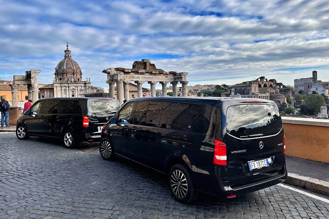 Private Transfer from Rome Fiumicino to the Hotel or Vice Versa - When Loading Gets Tricky: A Heads-Up for Wheelchairs and Multiple Bags