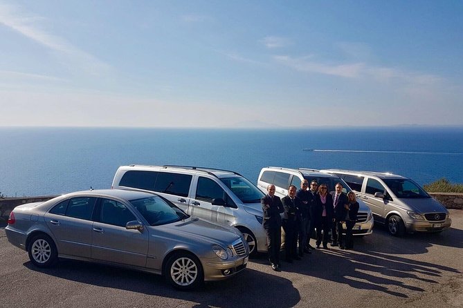 Private transfer from Rome to Positano or Sorrento plus 2 hrs stop in Pompeii - Lunch hour on your way to Positano or Sorrento