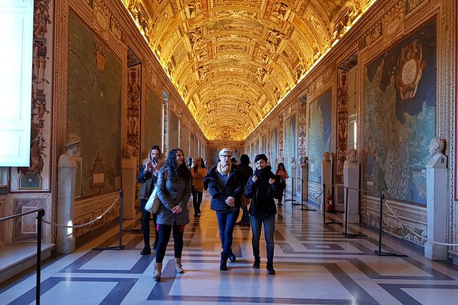 Private Vatican Museums Hidden Gems Tour with Optional Pick-Up - Gallery of Maps: a 120-meter look at how Italy was imagined
