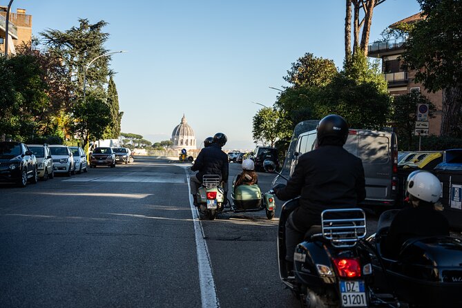 Private Vespa Sidecar Tour with Hotel Pickup - Colosseum Stop: The Amphitheater With a Real-Guide Story
