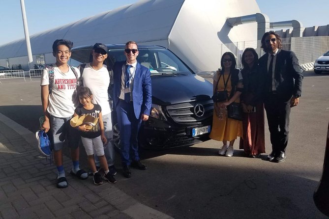Private vip airport transfer from Fiumicino Airport to Civitavecchia Port - Key points before you book