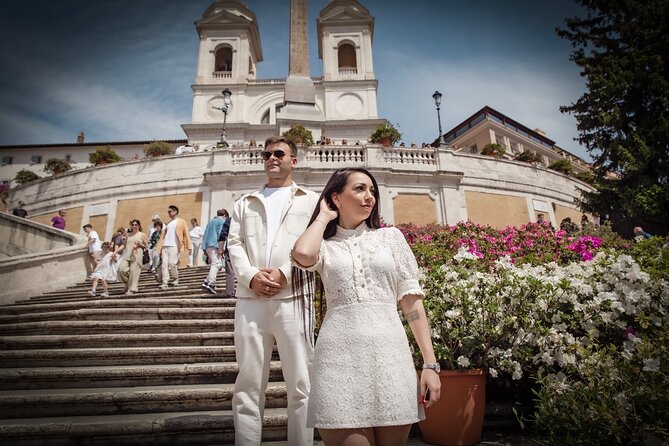 Professional Shooting in the most Romantic Places of Rome - Photos in a short time: why delivery speed is part of the value