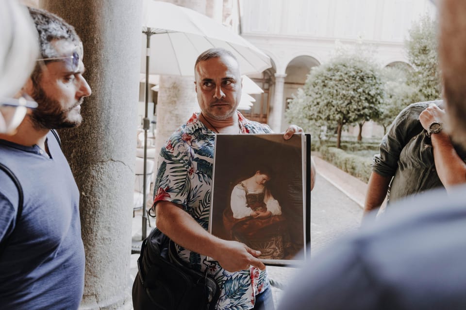 Renaissance Women of Caravaggio and the Borgia Family - How the guide connects the women to Caravaggio and Raphael