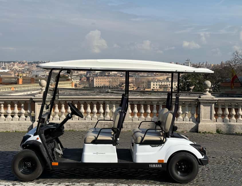 Roma: Golf Cart Night Tour - Circus Maximus and the art of passing, not just stopping
