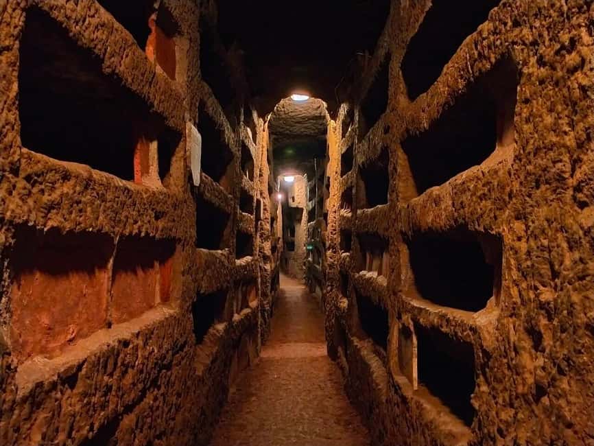 Roman Catacombs Guided Tour with Transfer from Rome Center - What to bring (and what to leave behind) for the catacombs