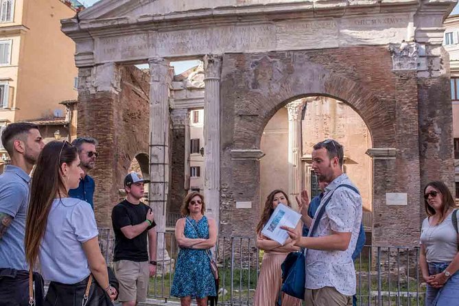 Roman Food Experience Semi - Private Tour - Start at Portico d’Ottavia and get moving fast