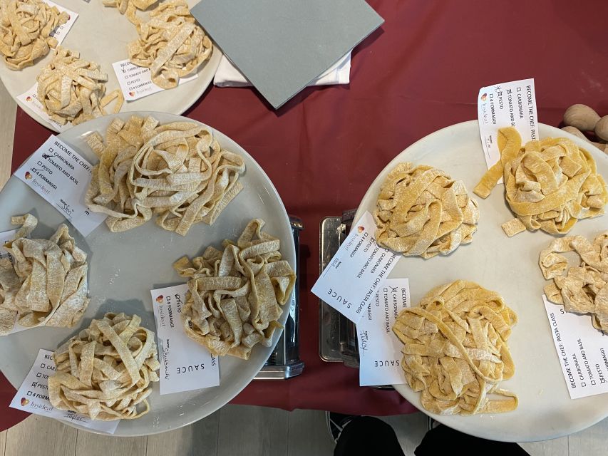 Rome: 1 Hour Pasta Making Class - Your Chef’s Traditional Sauce (and Why You Should Watch Closely)
